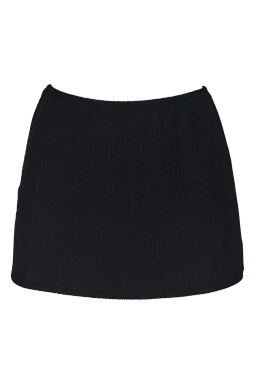 Sunsets Pacifica Black Cove Mini Skirt Cover-Up< Cover-Ups | High-Waist