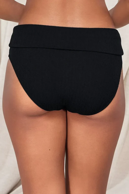 Sunsets Pacifica Black Hannah High Waist Bottom< Plus Size | High-Waist