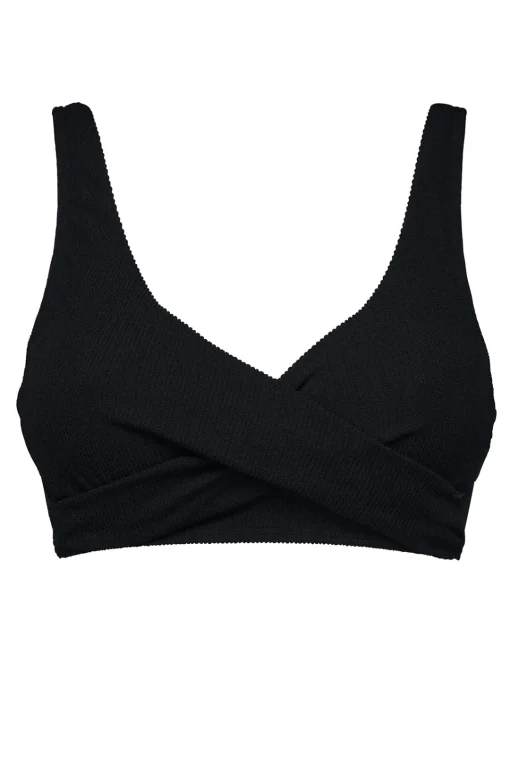 Sunsets Pacifica Black Mirabella Top< Plus Size | Wire-Free