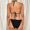 Sunsets Pacifica Black Taryn Tie Side Bottom< Tie Side | Bikini Bottoms