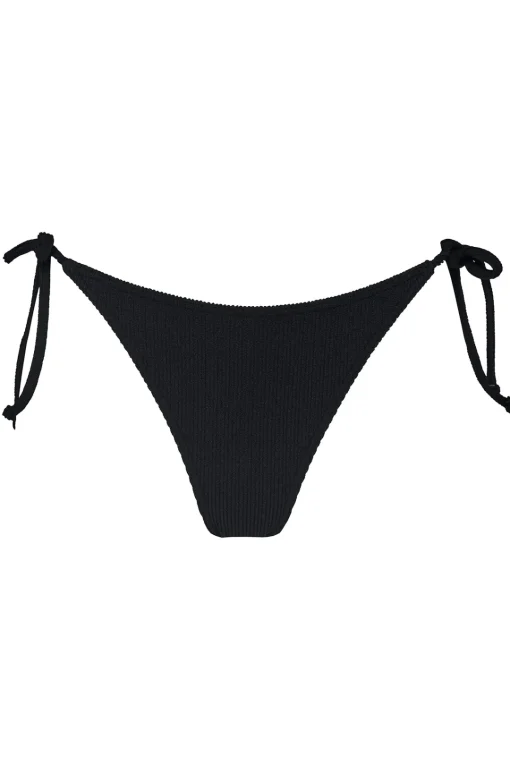 Sunsets Pacifica Black Taryn Tie Side Bottom< Tie Side | Bikini Bottoms