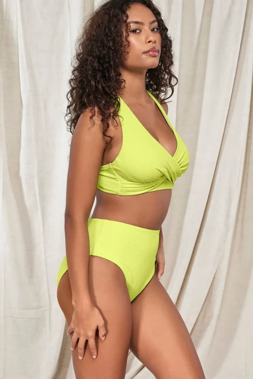 Sunsets Pacifica Bright Pear Mirabella Top< Plus Size | Wire-Free