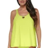 Sunsets Pacifica Bright Pear Sadie Tankini Top< Plus Size | Wire-Free