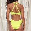 Sunsets Pacifica Bright Pear Sandy Scoop Bottom< High-Waist | Bikini Bottoms