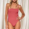 Sunsets Pacifica Hibiscus Tea Ariel One Piece< Classic