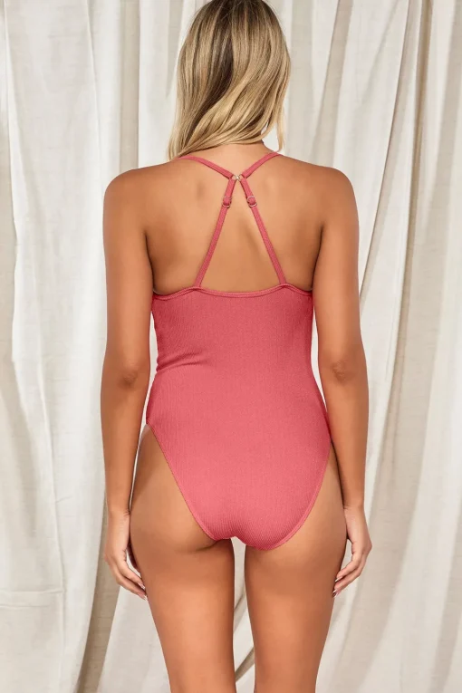 Sunsets Pacifica Hibiscus Tea Ariel One Piece< Classic