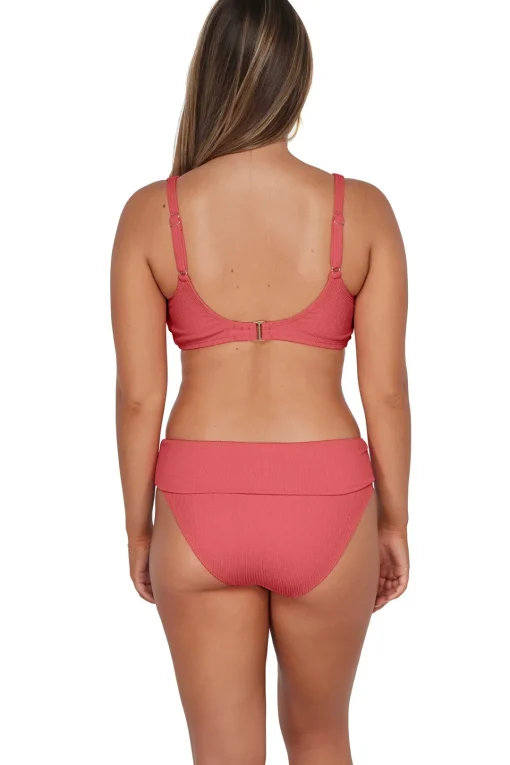 Sunsets Pacifica Hibiscus Tea Hannah High Waist Bottom< Plus Size | High-Waist