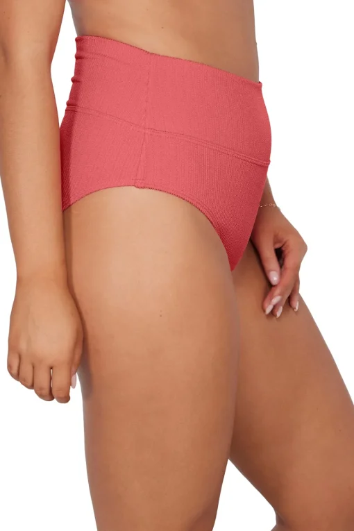 Sunsets Pacifica Hibiscus Tea Hannah High Waist Bottom< Plus Size | High-Waist