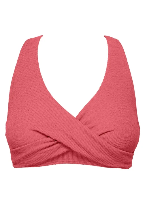 Sunsets Pacifica Hibiscus Tea Mirabella Top< Plus Size | Wire-Free