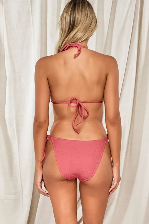 Sunsets Pacifica Hibiscus Tea Taryn Tie Side Bottom< Tie Side | Bikini Bottoms