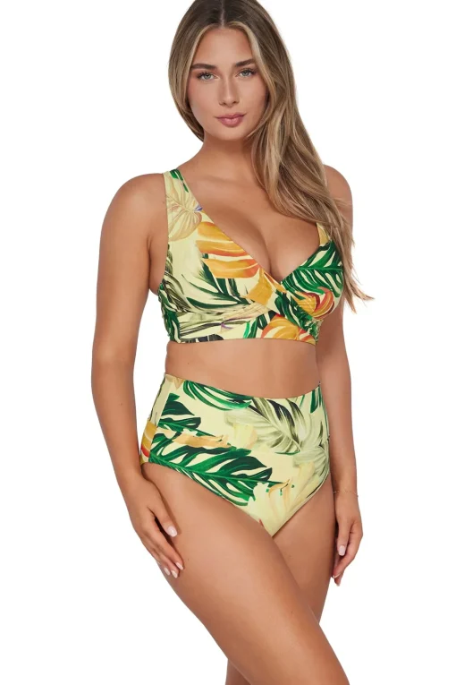 Sunsets Amber Oasis Hannah High Waist Bottom< Plus Size | High-Waist