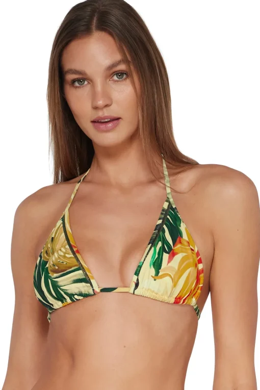 Sunsets Amber Oasis Laney Triangle Top< Wire-Free | Bikini Tops