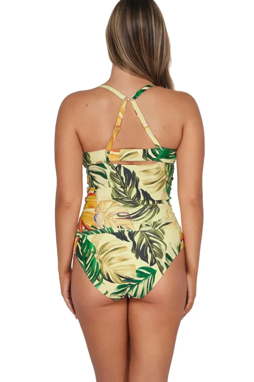Sunsets Amber Oasis Serena Tankini Top< Plus Size | Underwire