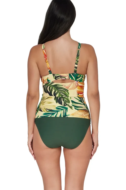 Sunsets Amber Oasis Serena Tankini Top< Plus Size | Underwire