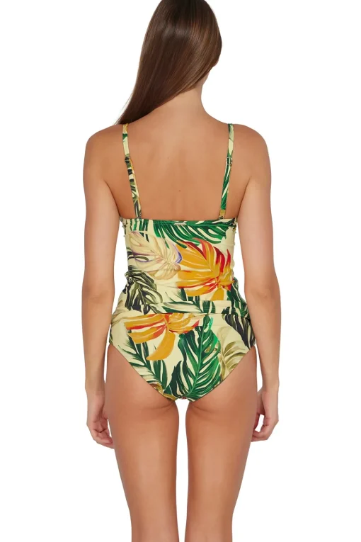 Sunsets Amber Oasis Simone Tankini Top< Wire-Free | Tankinis
