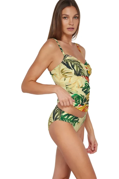 Sunsets Amber Oasis Simone Tankini Top< Wire-Free | Tankinis