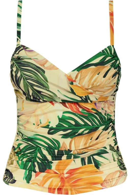 Sunsets Amber Oasis Simone Tankini Top< Wire-Free | Tankinis