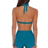 Sunsets Avalon Teal Kinsley Swim Short< Plus Size | High-Waist