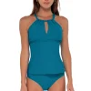 Sunsets Avalon Teal Mia Tankini Top< Wire-Free | Tankinis