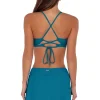 Sunsets Avalon Teal Sporty Swim Skirt< Plus Size