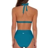 Sunsets Avalon Teal Summer Lovin' V-Front Bottom< Plus Size | Bikini Bottoms