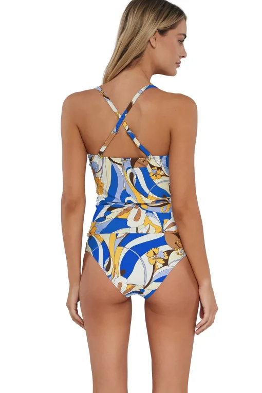Sunsets Bali Bungalow Simone Tankini Top< Wire-Free | Tankinis
