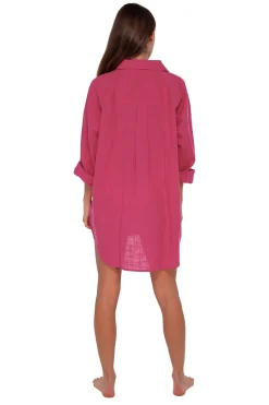 Sunsets Begonia Delilah Shirt< Cover-Ups