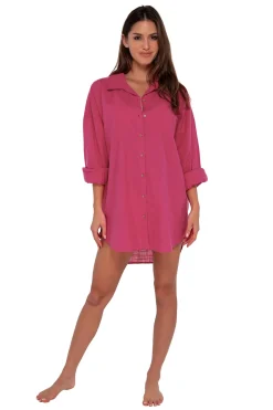 Sunsets Begonia Delilah Shirt< Cover-Ups