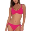 Sunsets Begonia Sandbar Rib Brooke U-Wire Top< Bikini Tops | Underwire