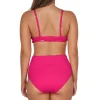 Sunsets Begonia Sandbar Rib Capri High Waist Bottom< Plus Size | High-Waist