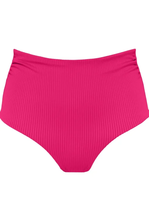 Sunsets Begonia Sandbar Rib Capri High Waist Bottom< Plus Size | High-Waist