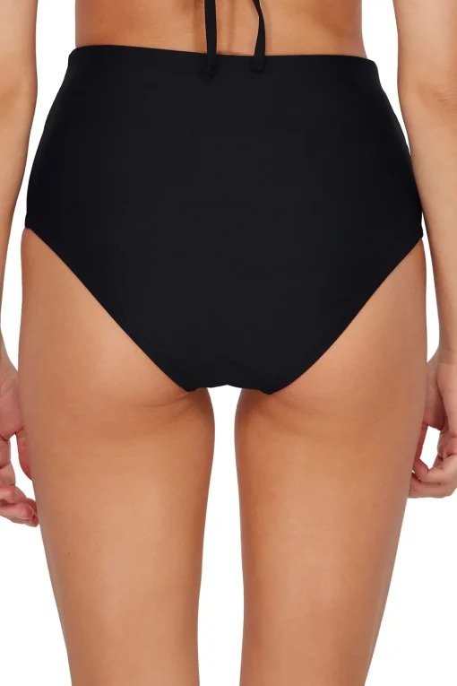 Sunsets Black Capri High Waist Bottom< Plus Size | High-Waist
