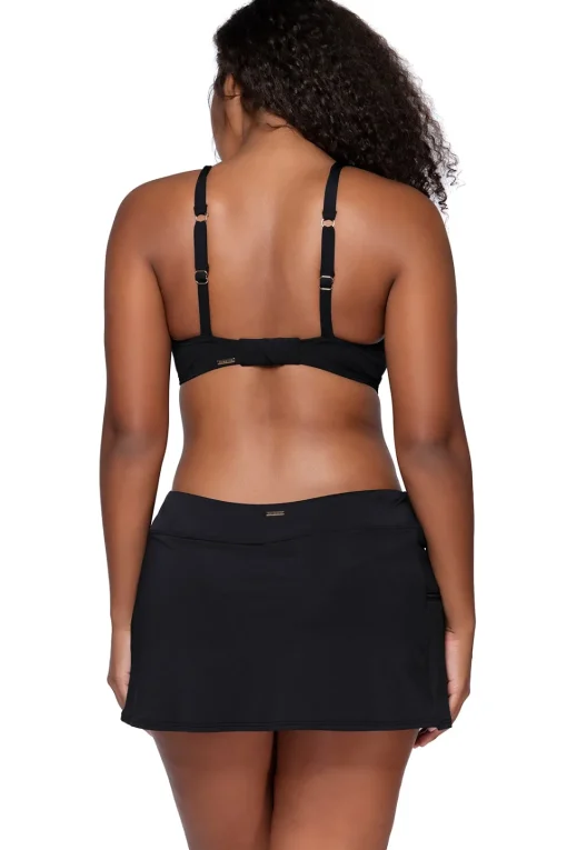 Sunsets Black Kauai Keyhole Top< Plus Size | Bra-Sized