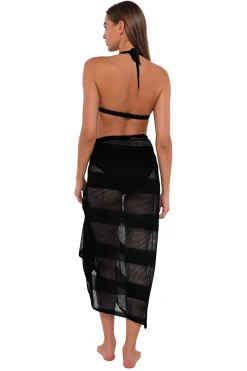 Sunsets Black Paradise Pareo< Cover-Ups