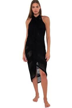Sunsets Black Paradise Pareo< Cover-Ups