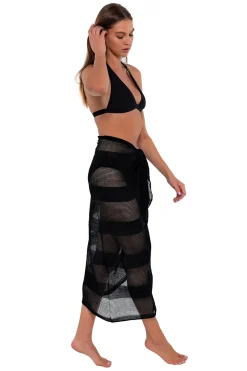 Sunsets Black Paradise Pareo< Cover-Ups