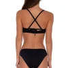 Sunsets Black Seagrass Texture Collins Hipster Bottom< Low-Rise | Bikini Bottoms