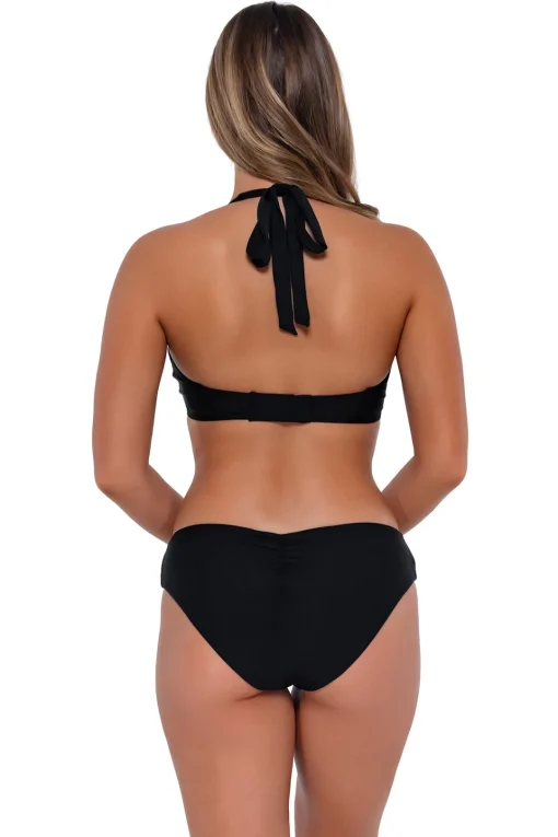 Sunsets Black Vienna V-Wire Top< Plus Size | Underwire