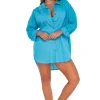 Sunsets Blue Bliss Delilah Shirt< Cover-Ups