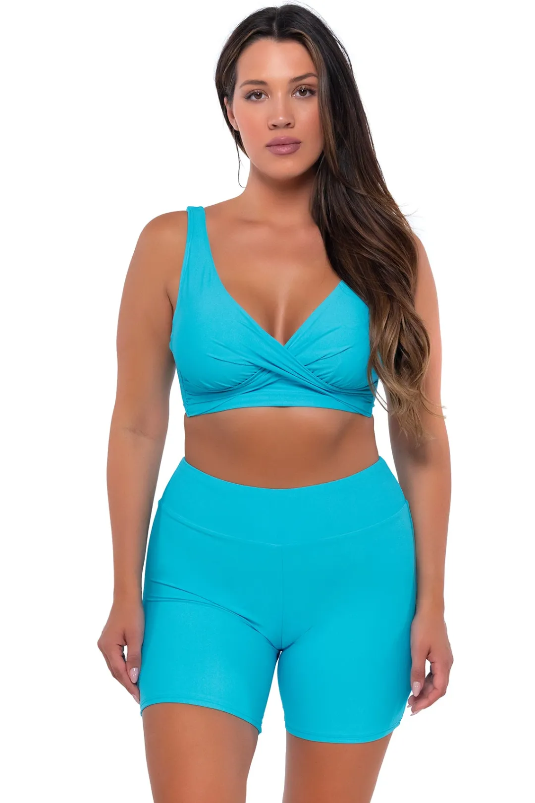 Sunsets Blue Bliss Elsie Top< Bra-Sized | Bikini Tops