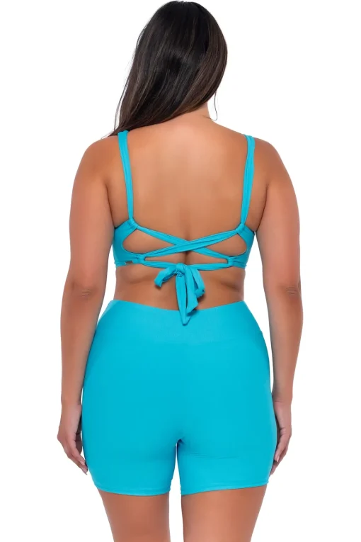 Sunsets Blue Bliss Elsie Top< Bra-Sized | Bikini Tops