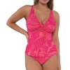 Sunsets Blushing Palms Sandbar Rib Forever Tankini Top< Underwire | Tankinis