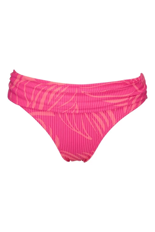 Sunsets Blushing Palms Sandbar Rib Unforgettable Bottom< Plus Size | Bikini Bottoms