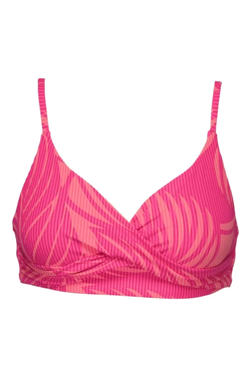 Sunsets Blushing Palms Sandbar Rib Lyla Bralette Top< Wire-Free