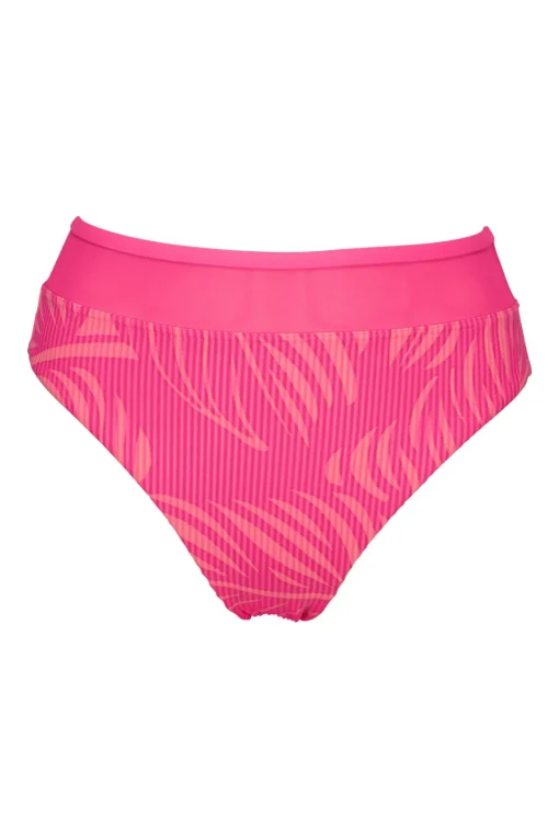 Sunsets Blushing Palms Sandbar Rib Annie High Waist Bottom< Plus Size | High-Waist