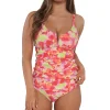 Sunsets Butterfly Beach Zuri V-Wire Tankini Top< Plus Size | Underwire