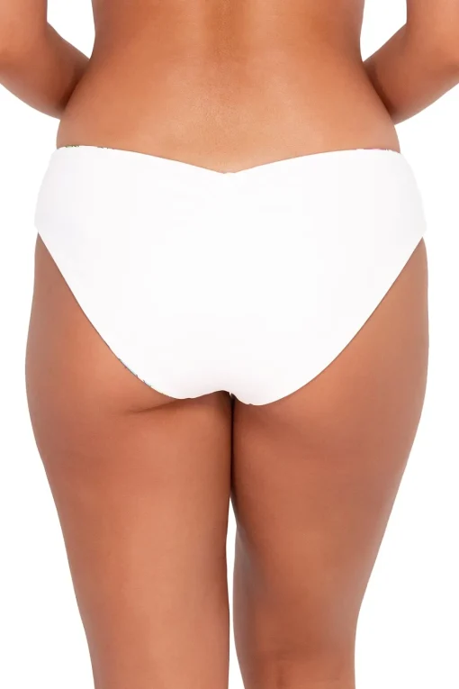 Sunsets Camilla Flora Alana Reversible Hipster Bottom< Low-Rise | Bikini Bottoms