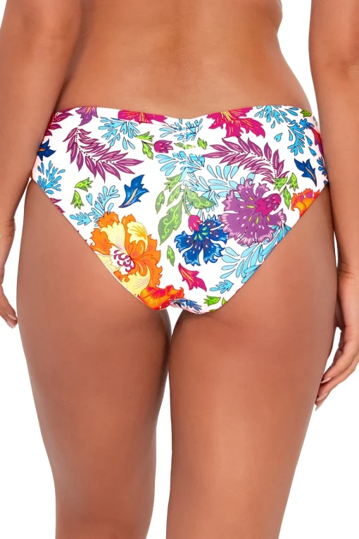 Sunsets Camilla Flora Alana Reversible Hipster Bottom< Low-Rise | Bikini Bottoms