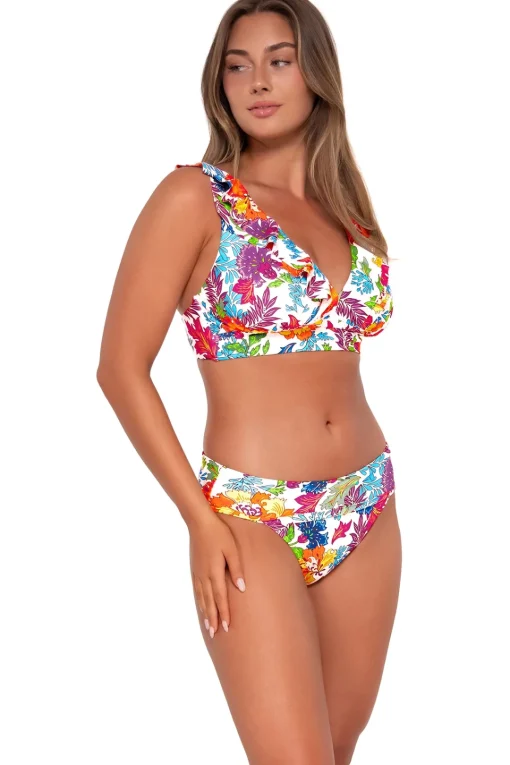 Sunsets Camilla Flora Hannah High Waist Bottom< Plus Size | High-Waist