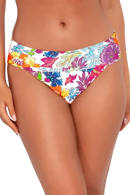 Sunsets Camilla Flora Hannah High Waist Bottom< Plus Size | High-Waist